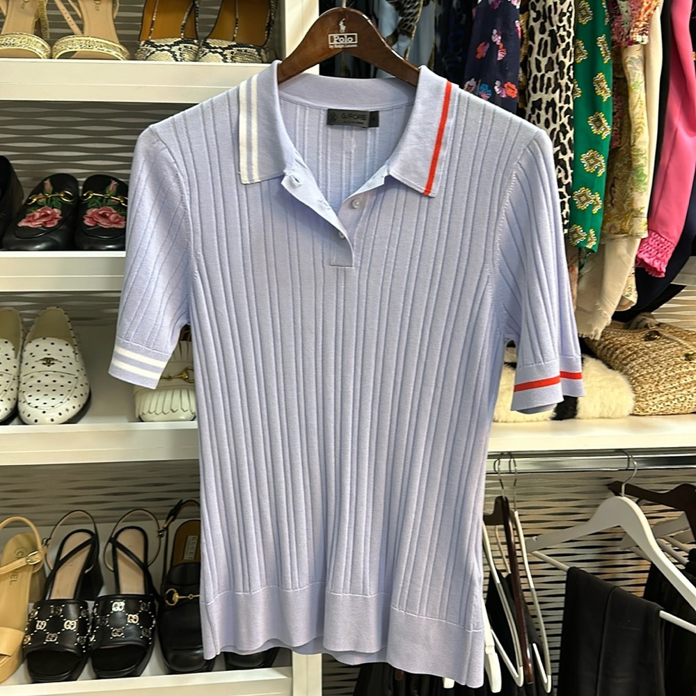 G/Fore cotton/viscose golf top